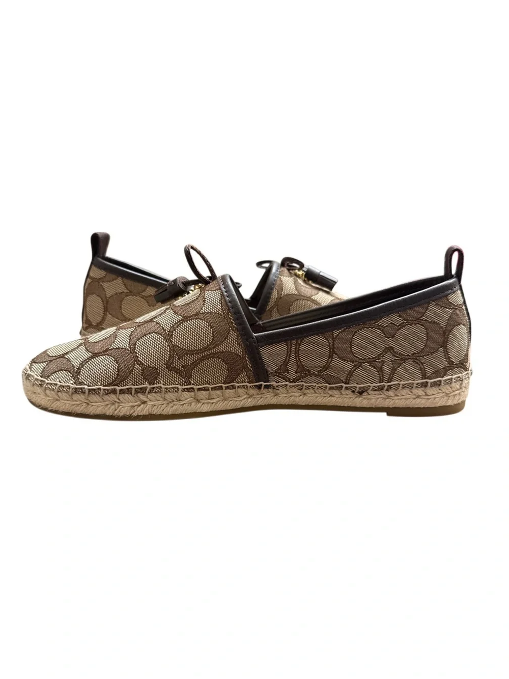 COACH CARSON ESPADRILLE LOAFERS